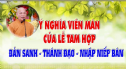 Ý nghĩa viên mãn của lễ Tam hợp